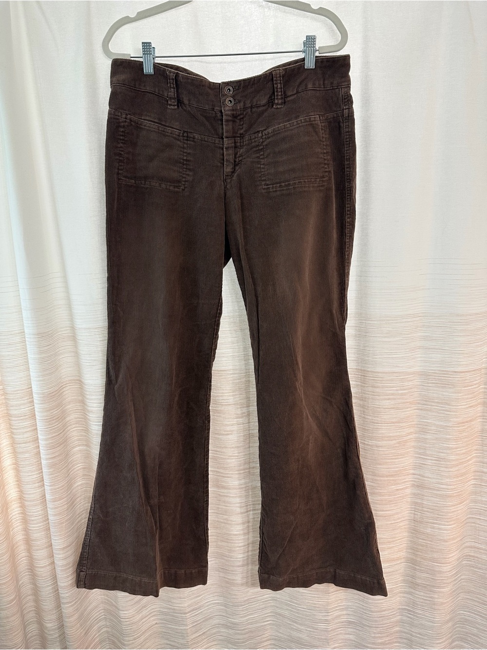 Vintage American Eagle Outfitters Brown Flare Corduroys Size 10